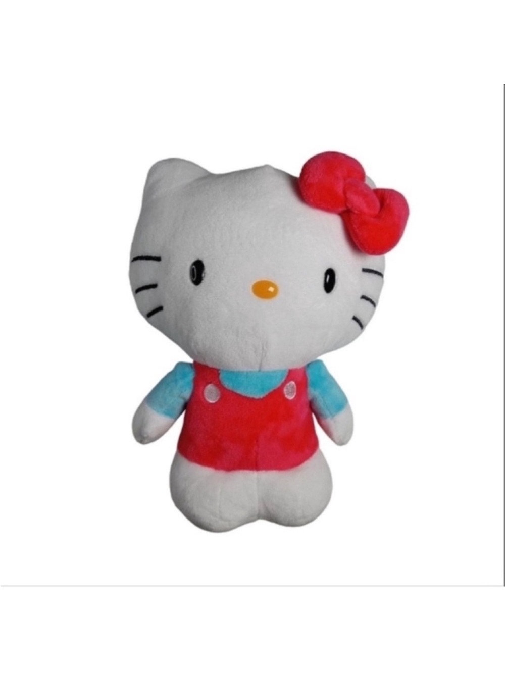 Sanrio Hello Kitty Plush by Hello Kitty - White, Red & Blue - Picture 2 of 6